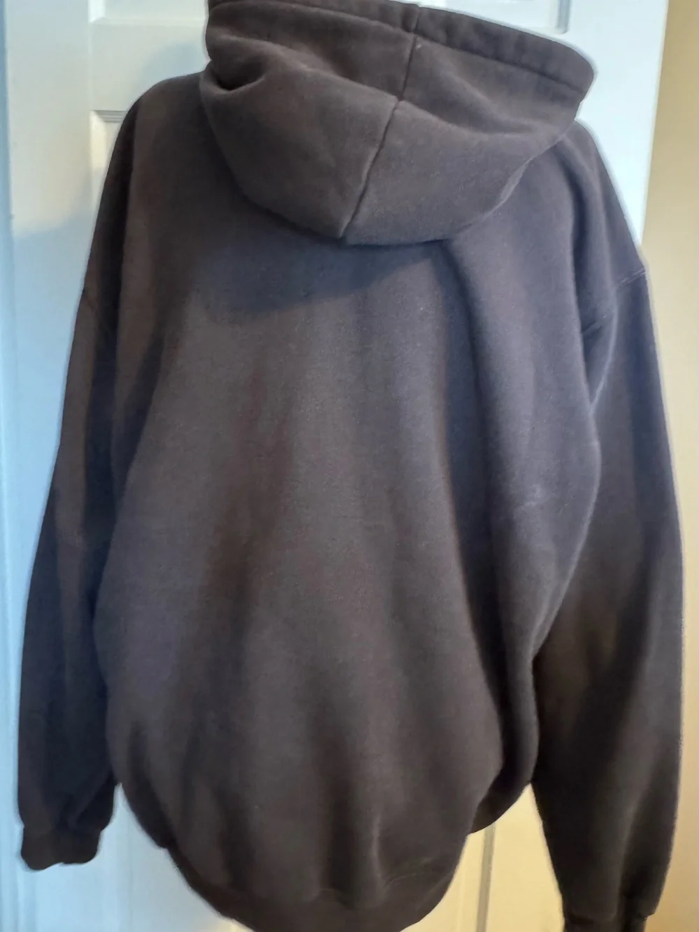 Carhartt Black Zip-Up mid weight hoodie XL no stains no holes - Picture 5 of 8
